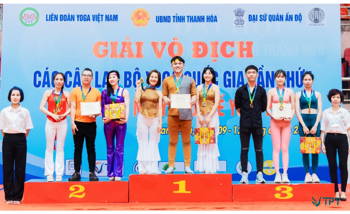 Lễ Bế Mạc Giải Vô Địch Các CLB Yoga Quốc Gia Lần I
