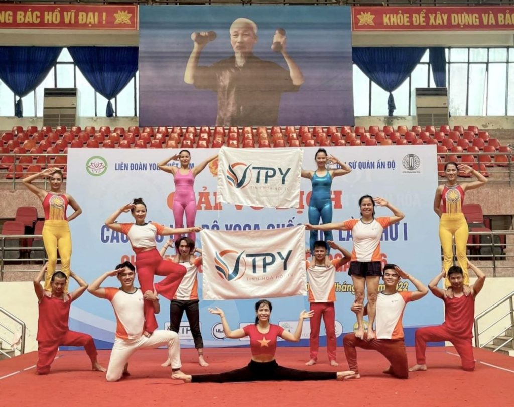 TPY Giành Giải Nhất Toàn Đoàn - Giải Vô Địch Các CLB Yoga Quốc Gia Lần I Năm 2022