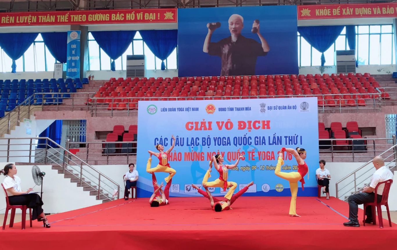 TPY Giành Giải Nhất Toàn Đoàn - Giải Vô Địch Các CLB Yoga Quốc Gia Lần I Năm 2022