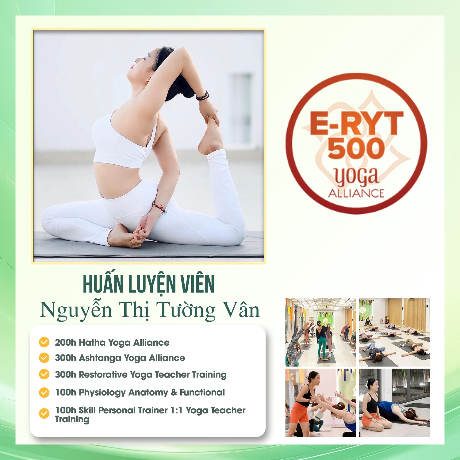 Học viện yoga quốc tế TPY 10 Cô N T T Văn