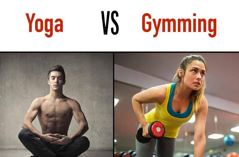 Gym và Yoga: Sự khác biệt giữ hai hình thức luyện tập 2 Gym và Yoga có gì khác nhau?