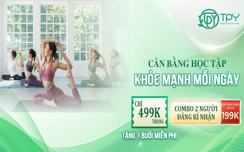 Chữa lành bằng Yoga – Hành trình đặc biệt dành cho sinh viên tại TPY 2 Lớp yoga cho sinh viên