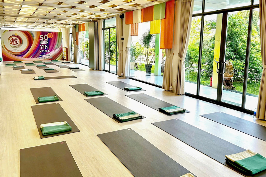 Lớp Yoga cho sinh viên 1 Phòng Yang Yoga