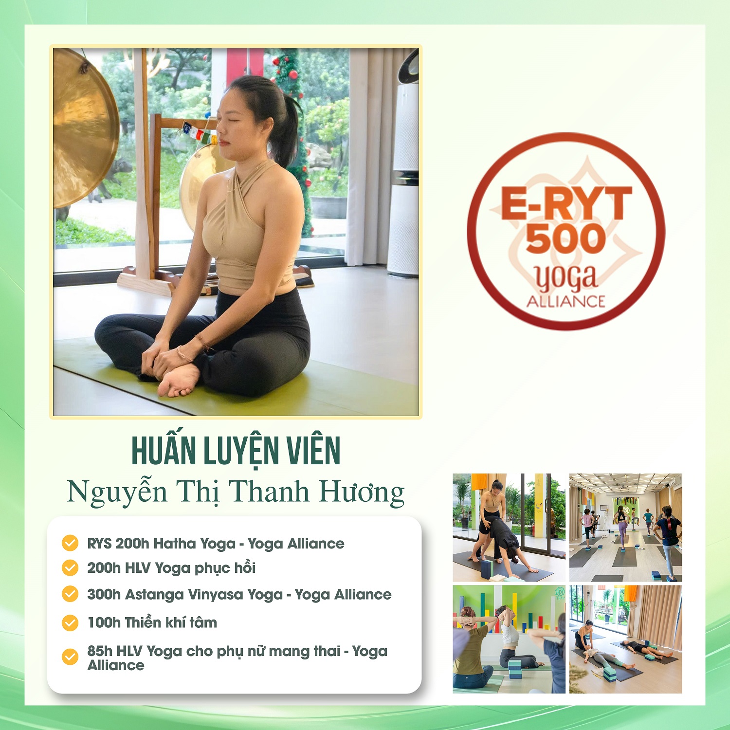 Học viện yoga quốc tế TPY 10 Thanh Hương