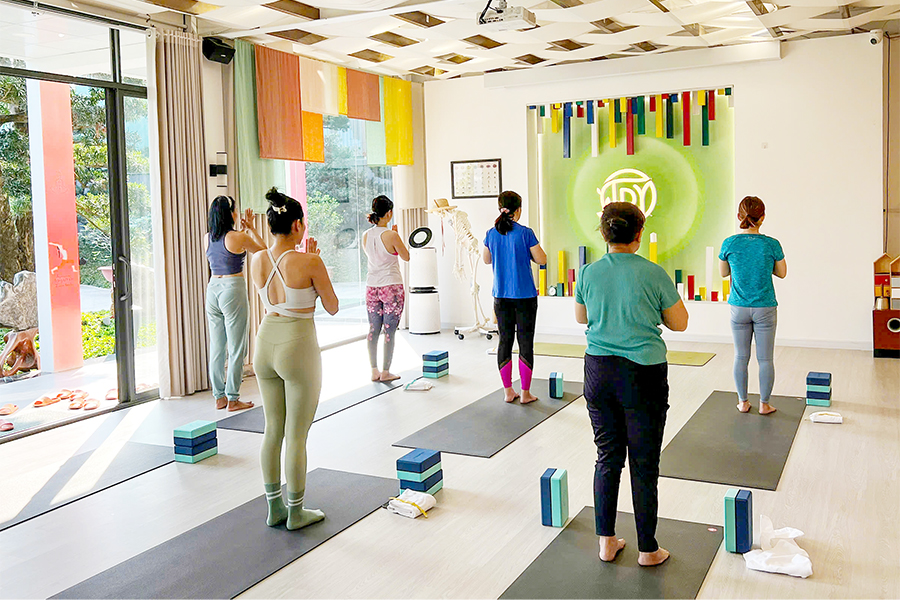 Lớp Yoga cho sinh viên 1 Trải nghiệm an yên