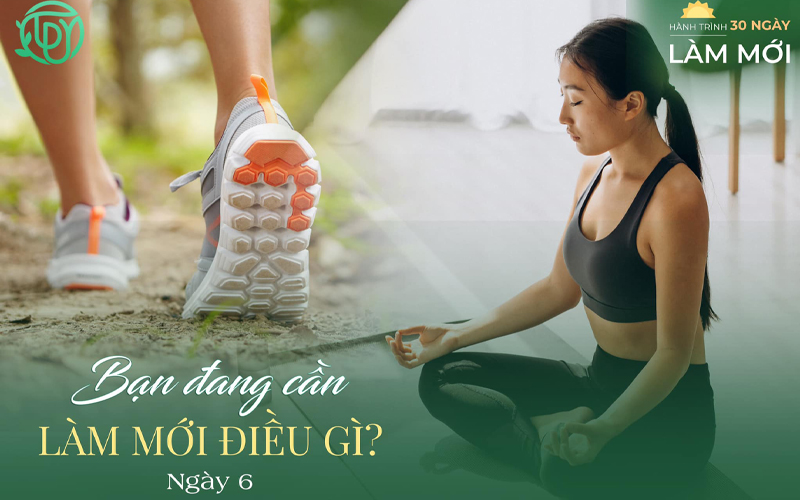 Học viện yoga quốc tế TPY 10 Hành trình làm mới ngày 6: Bạn đang cần LÀM MỚI điều gì nhất?