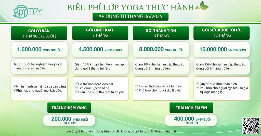 Bảng giá lớp cộng đồng gửi khách