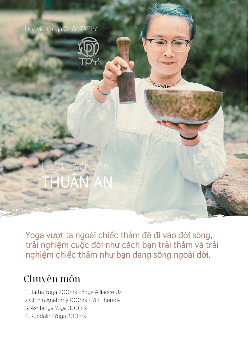 Học viện yoga quốc tế TPY 9 Huấn luyện viên Yoga Phạm Thị Thuận An