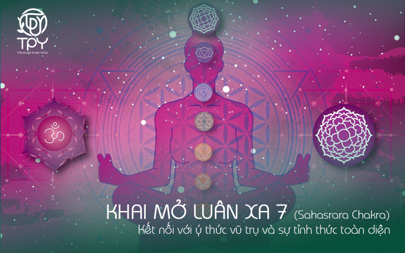 Khai mở Luân xa 7 – Kết nối với ý thức vũ trụ và sự tỉnh thức toàn diện