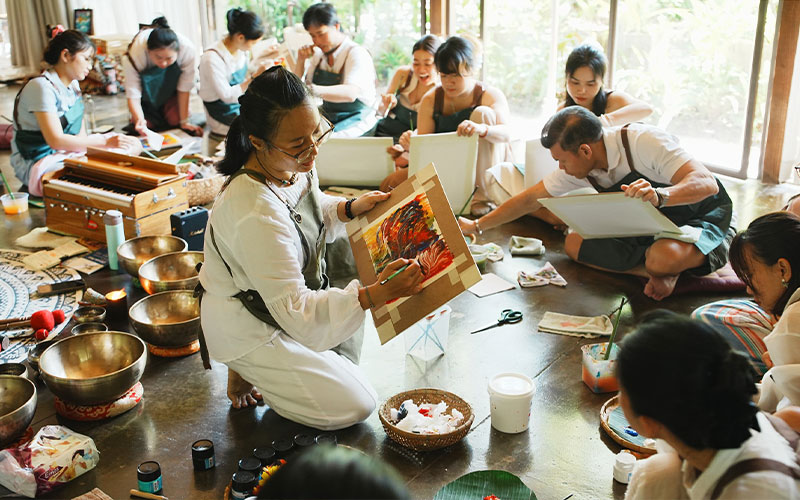 Thiền-vẽ-Họa-Sắc-Nội-Tâm cùng cô An