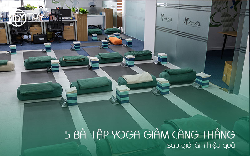 5 bài tập yoga giảm căng thẳng sau giờ làm hiệu quả