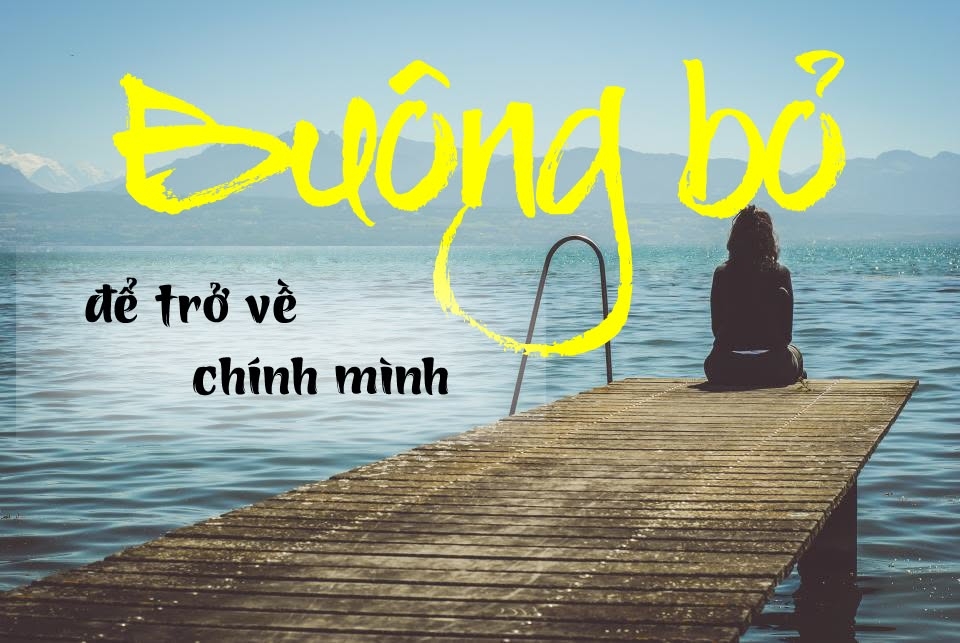 Buông bỏ không phải là kết thúc, mà là chuyển hóa