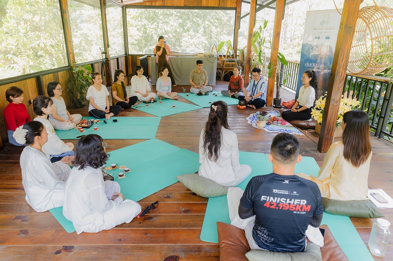 Chương trình thiền trà - Yoga Retreat Lên Non