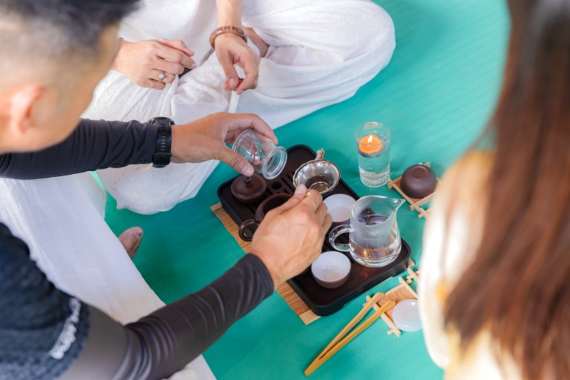 Chương trình thiền trà - Yoga Retreat Lên Non
